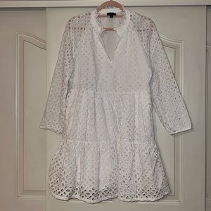 J Crew eyelet dress